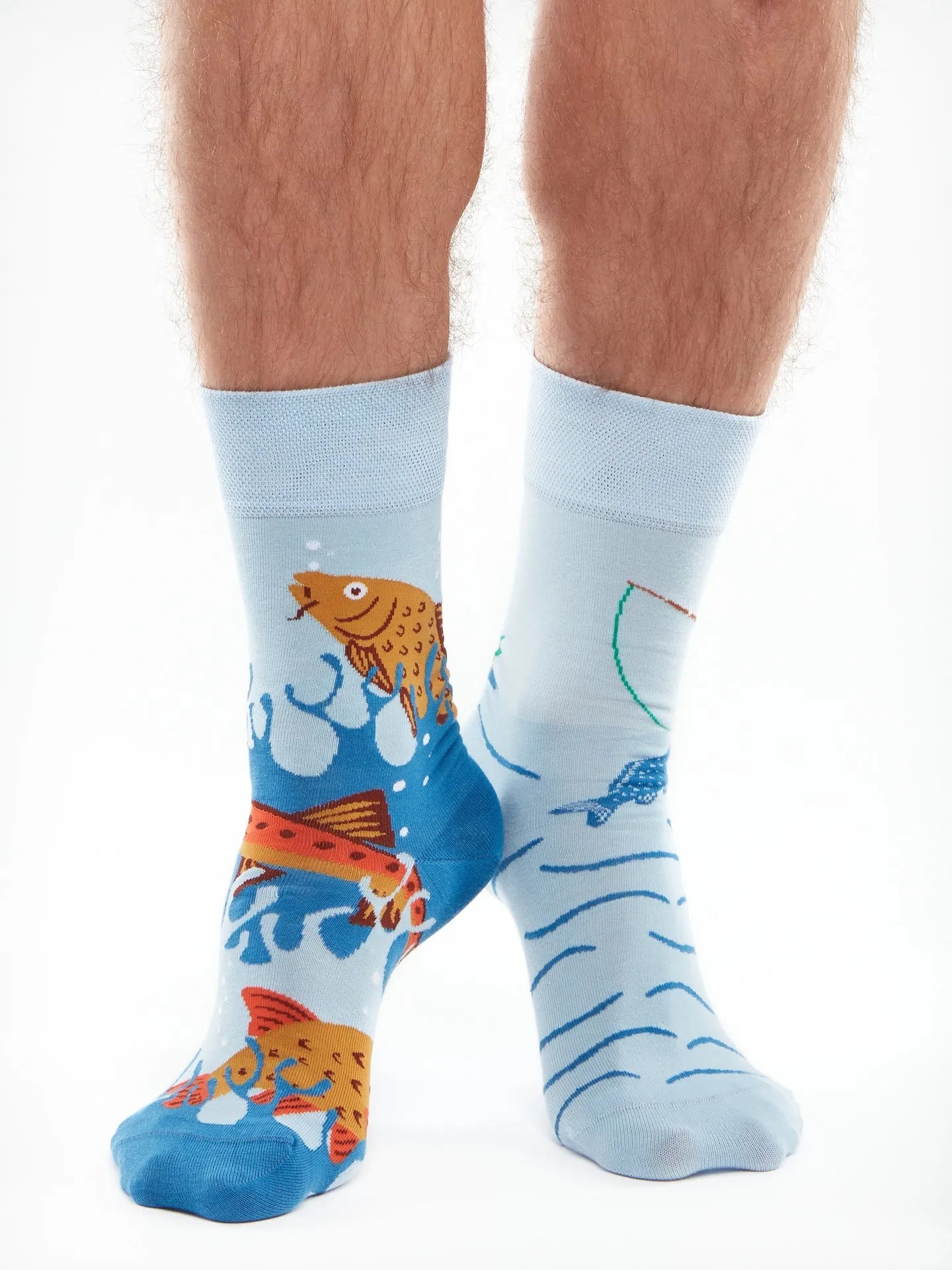 Chaussettes à motifs: Le pêcheur