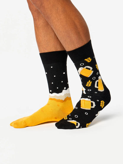 Chaussettes bambou: Vive la bière