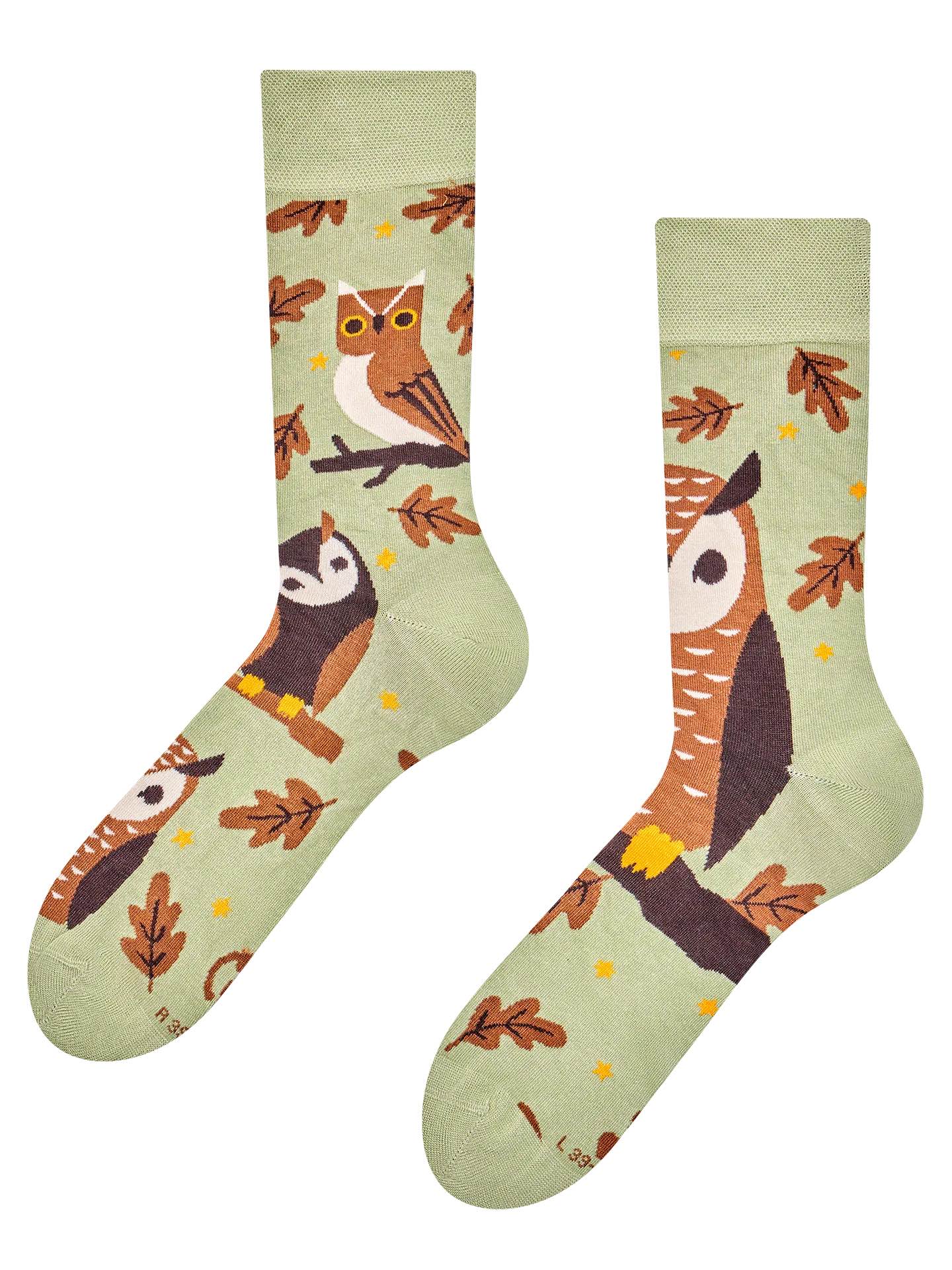 Chaussettes bambou: Chouette curieuse