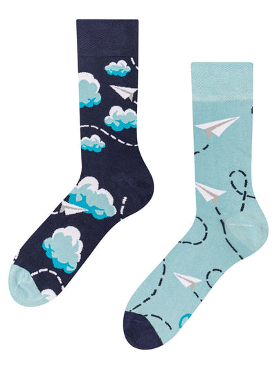 Chaussettes bambou: La tête dans les nuages