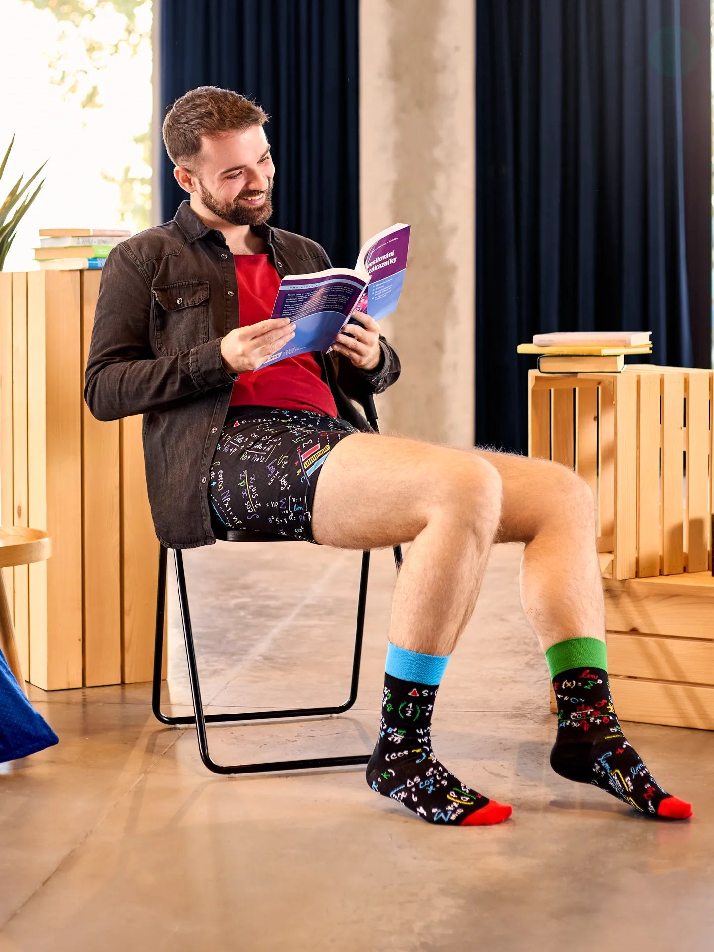 Chaussettes à motifs: Le mathématicien