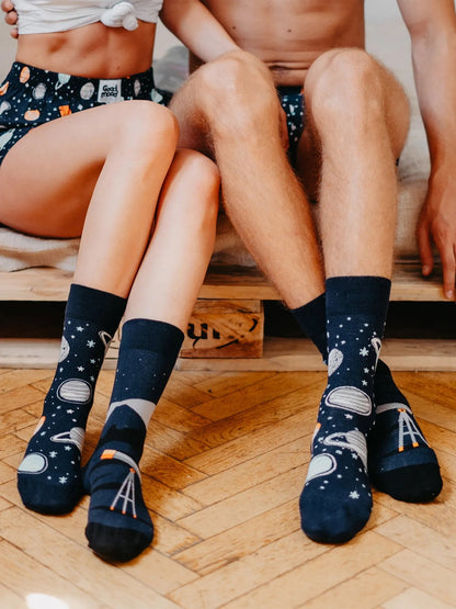 Chaussettes à motifs: La galaxie