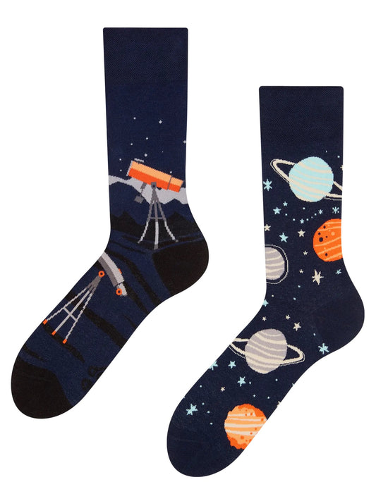 Chaussettes à motifs: La galaxie
