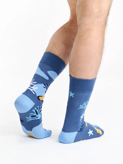 Chaussettes à motifs: Poisson clown