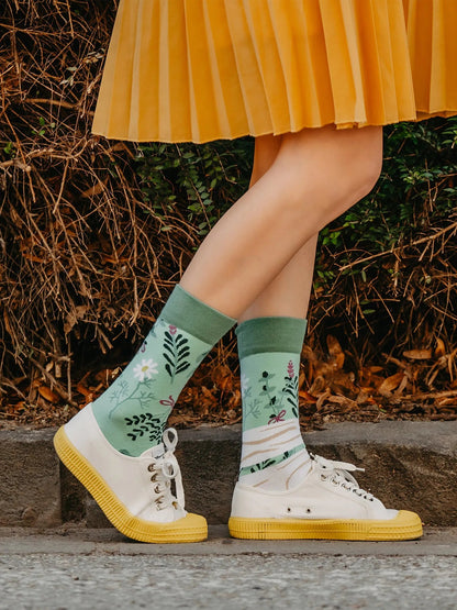 Chaussettes à motifs: Vive la nature