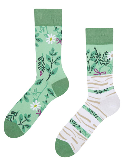 Chaussettes à motifs: Vive la nature