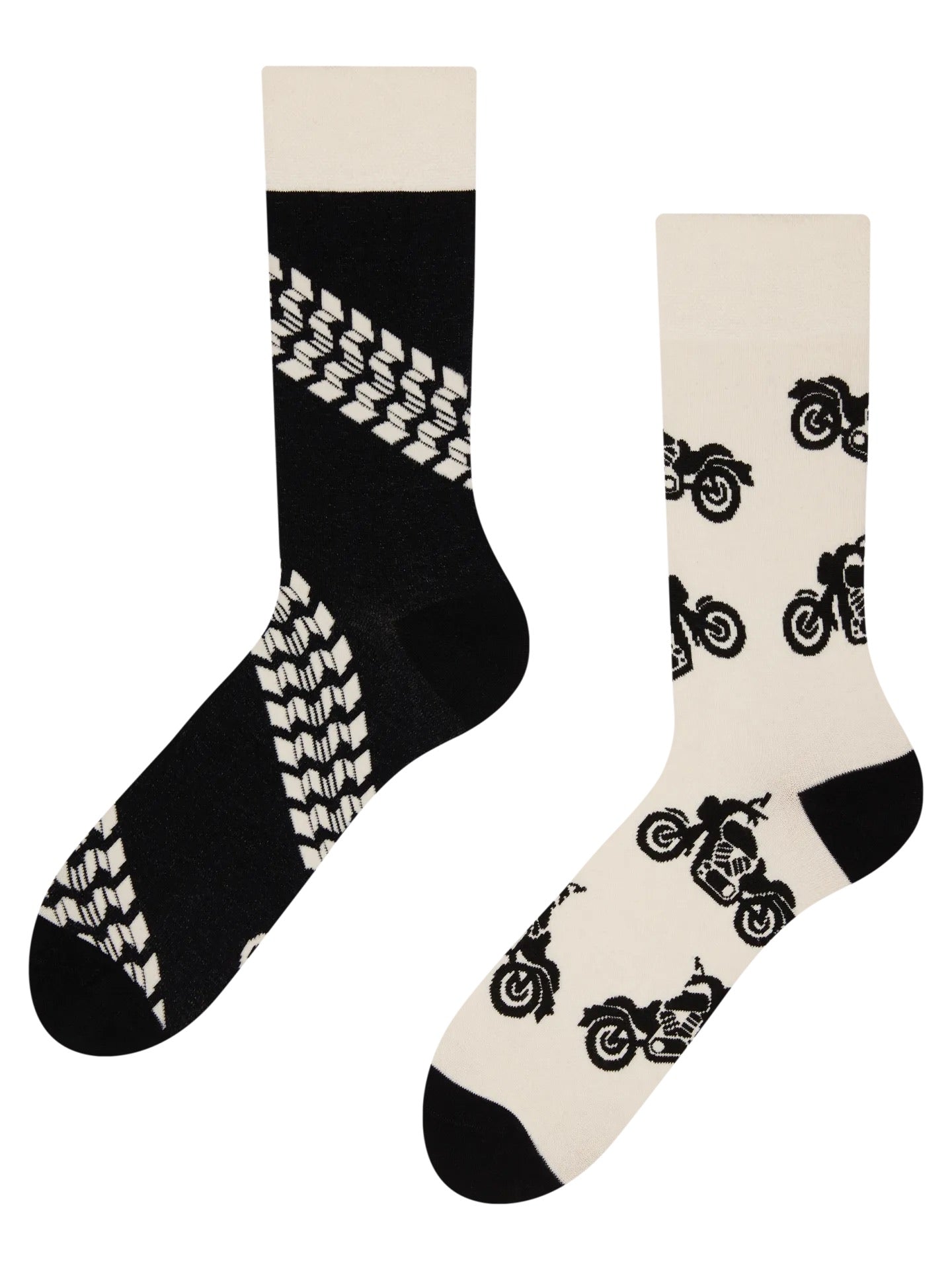 Chaussettes à motifs: Fan de moto