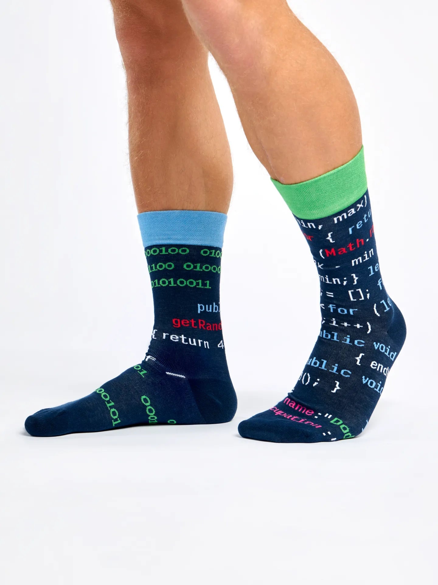 Chaussettes à motifs: Le développeur web