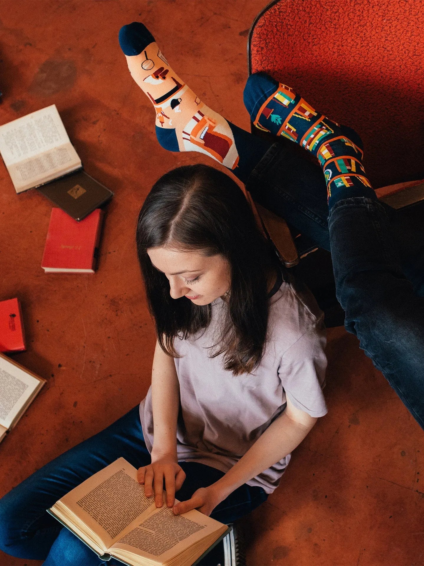 Chaussettes à motifs: Bibliothèque