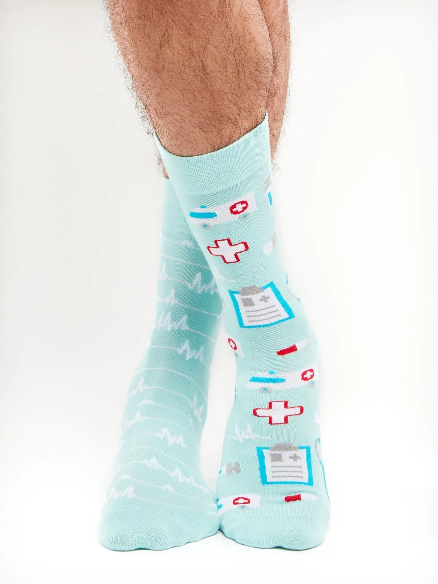 Chaussettes à motifs: Le médecin
