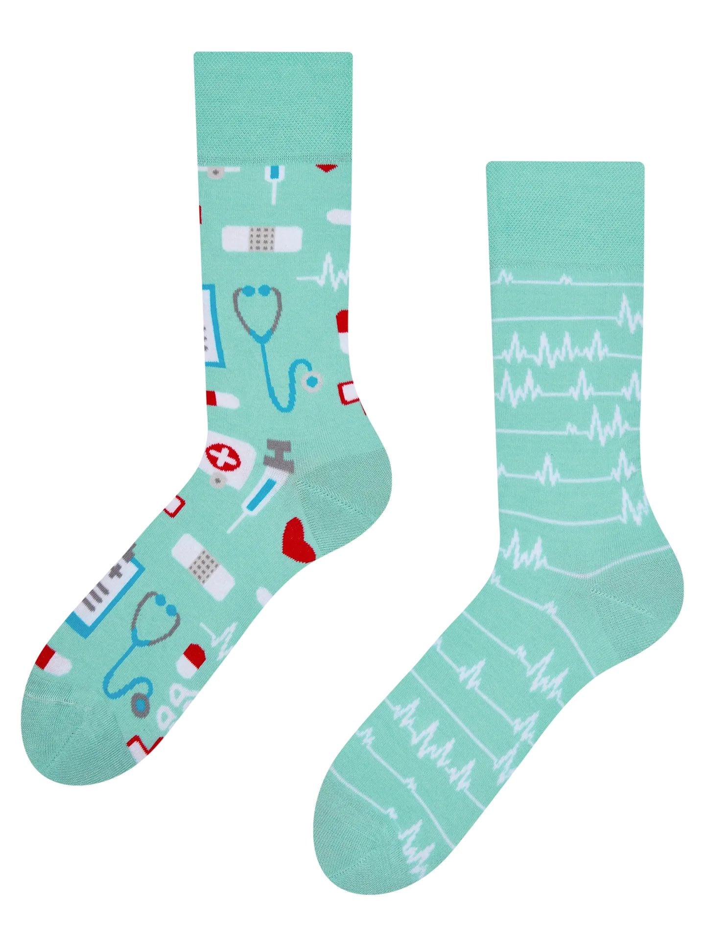 Chaussettes à motifs: Le médecin