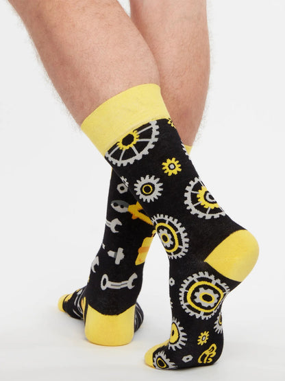 Chaussettes à motifs: Le mécano