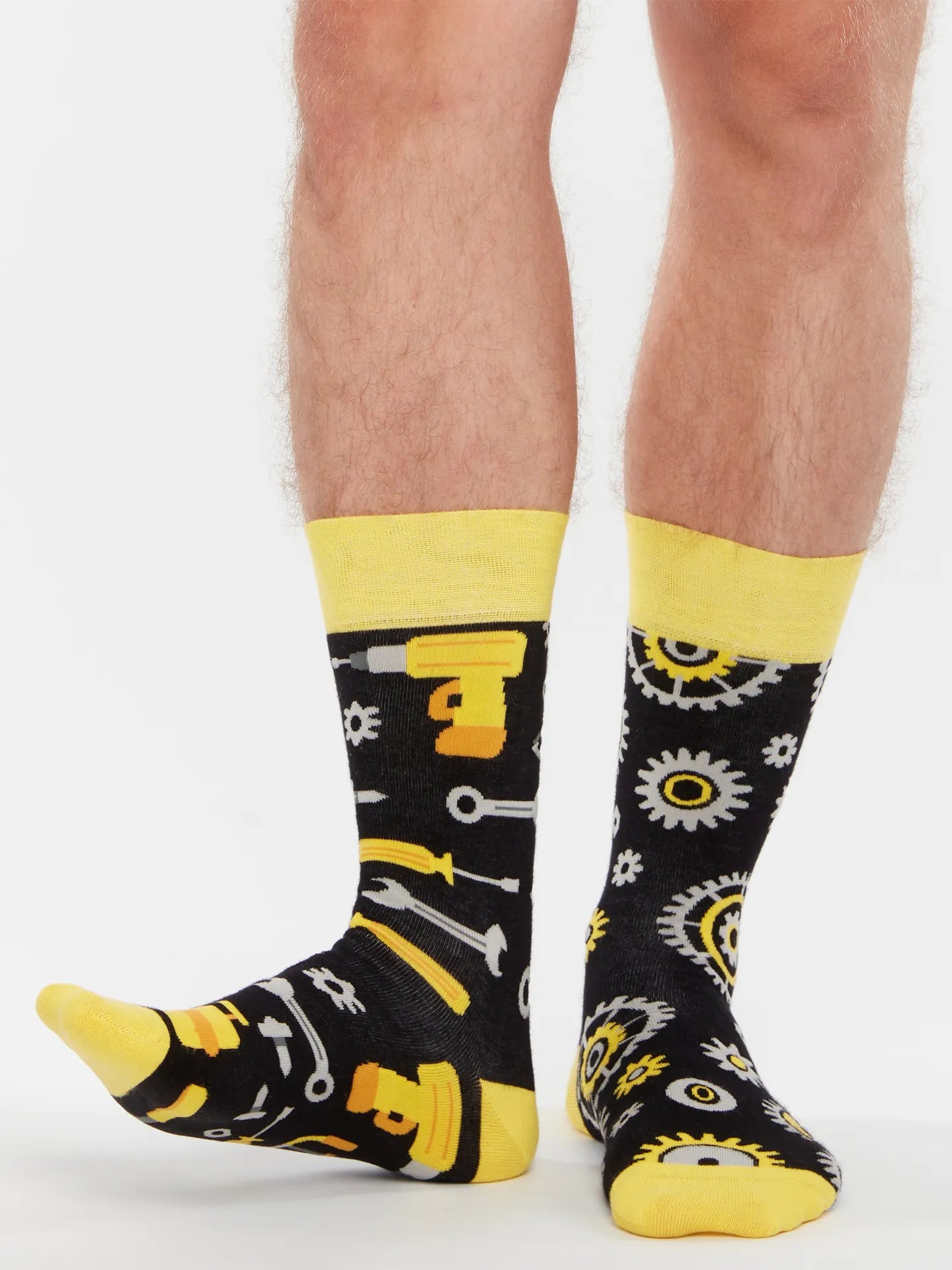 Chaussettes à motifs: Le mécano