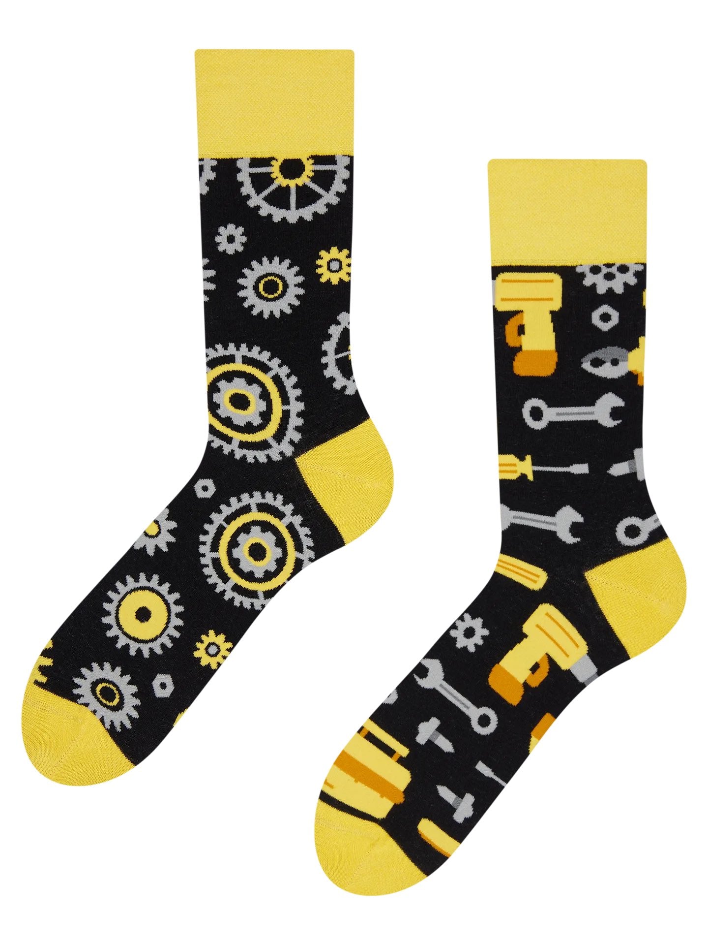 Chaussettes à motifs: Le mécano