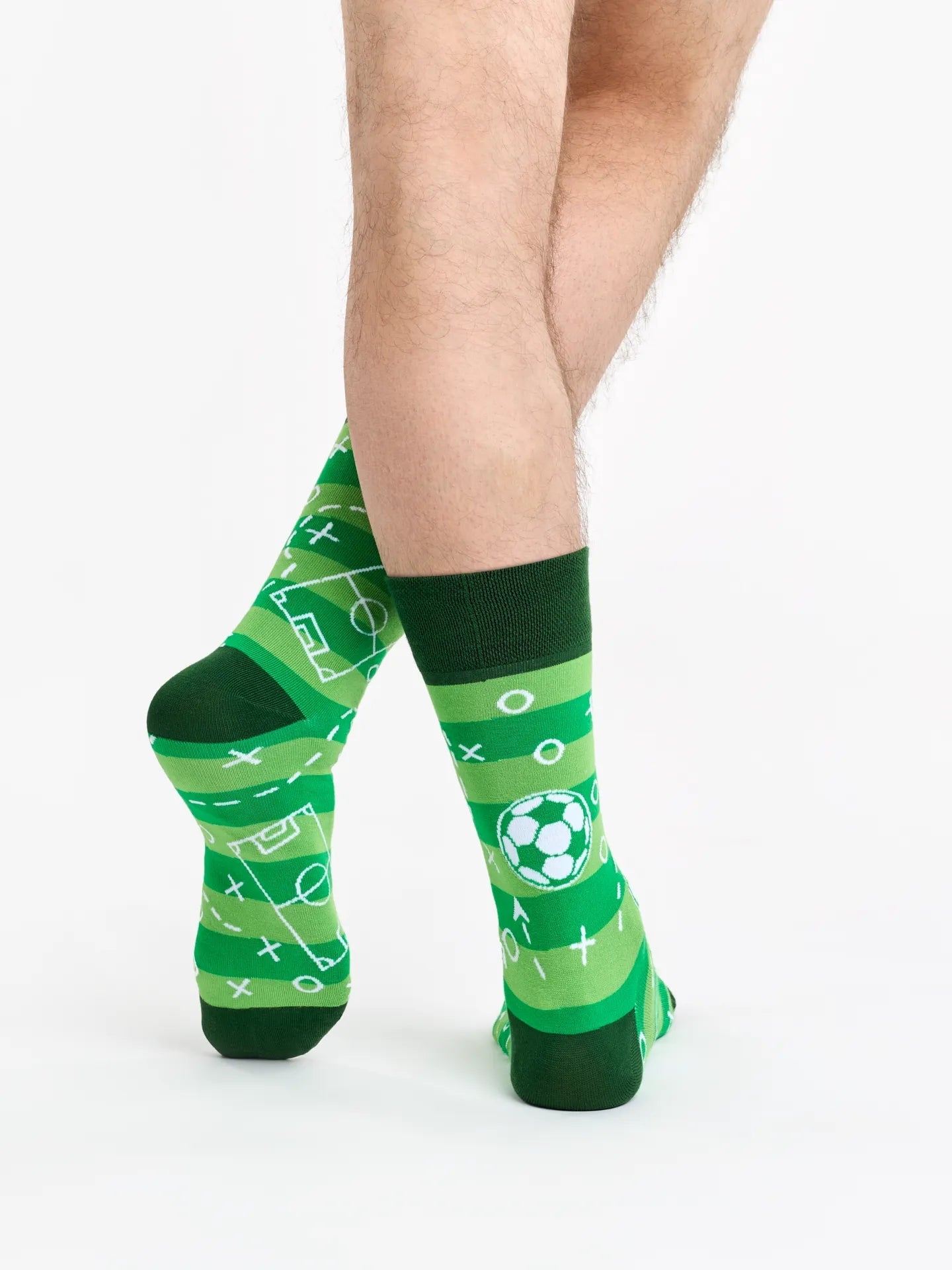 Chaussettes à motifs: Le footballeur