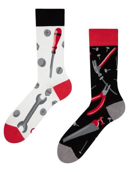 Chaussettes à motifs: Mécanicien