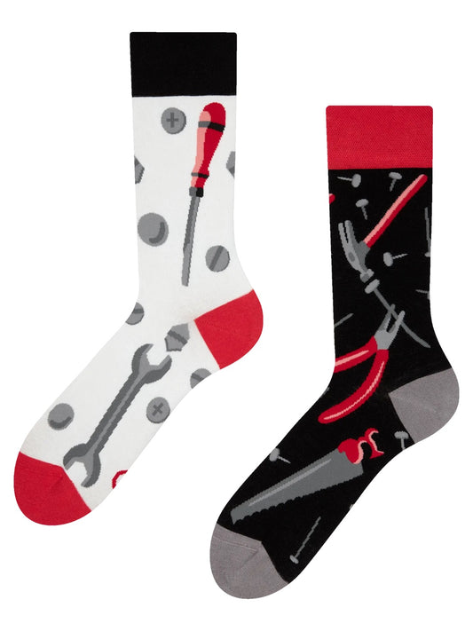 Chaussettes à motifs: Mécanicien