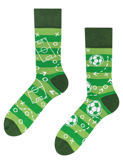 Chaussettes à motifs: Le footballeur