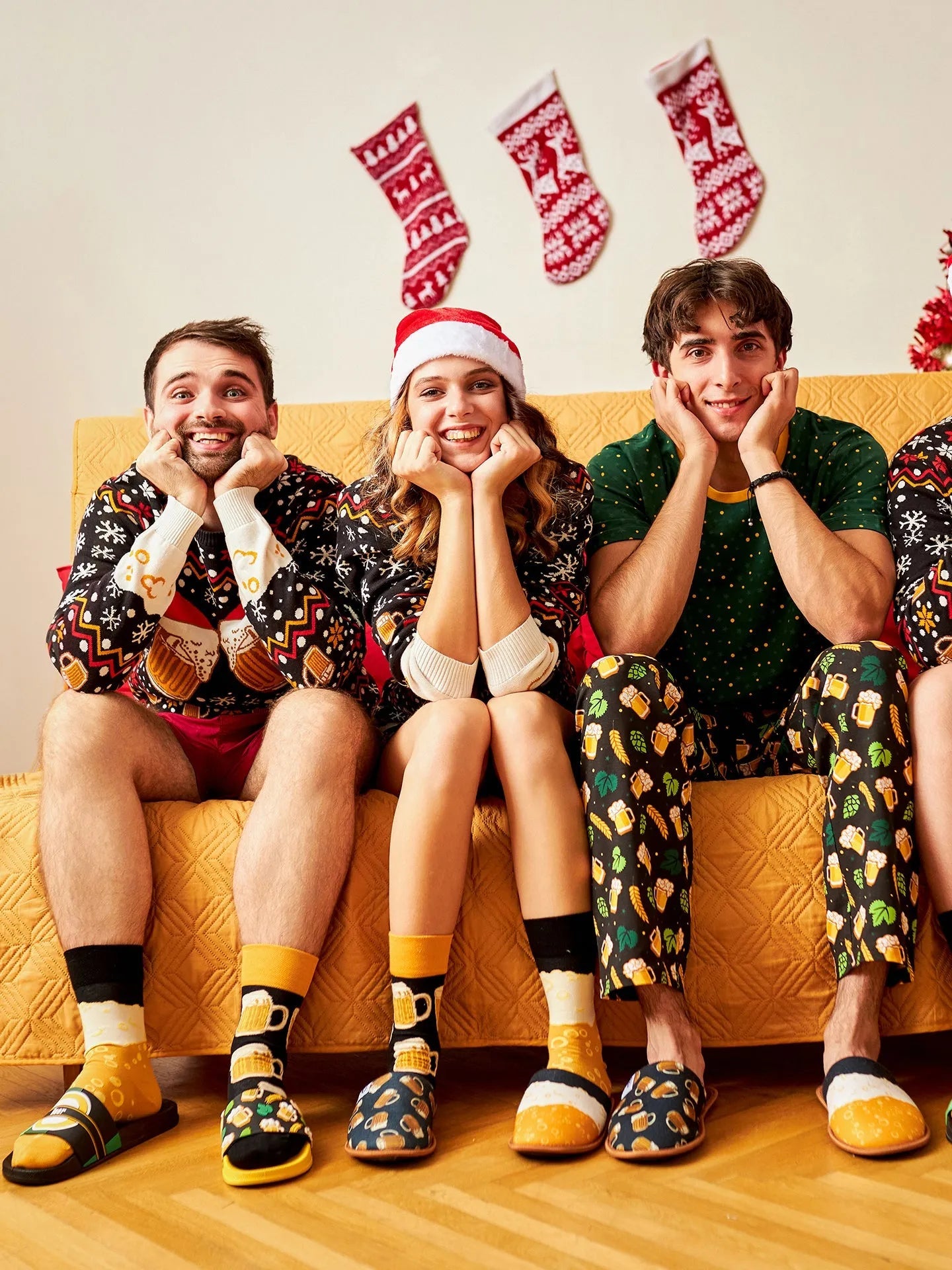 Chaussettes à motifs: La bière est ma passion