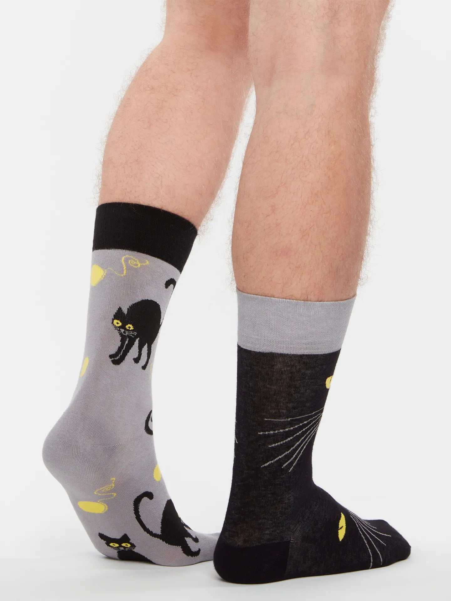 Chaussettes à motifs: L'oeil du chat