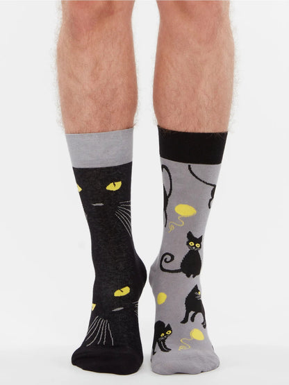Chaussettes à motifs: L'oeil du chat
