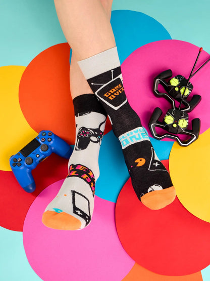 Chaussettes à motifs: Le gamer