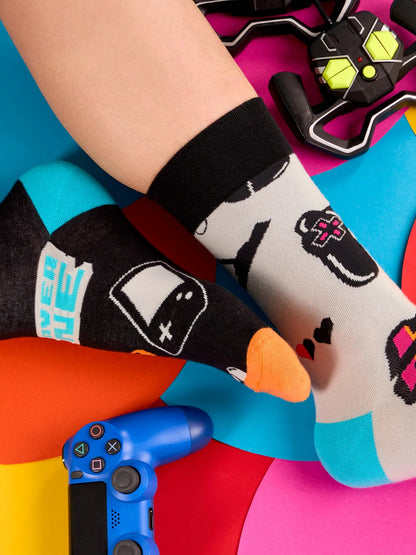 Chaussettes à motifs: Le gamer