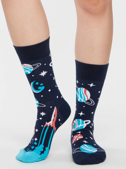 Chaussettes à motifs: Le système solaire