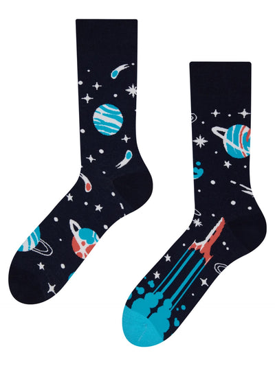 Chaussettes à motifs: Le système solaire