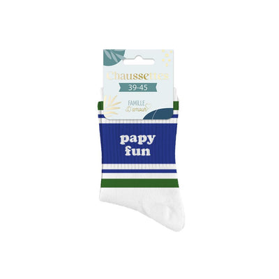 Chaussettes humoristiques: Papy fun