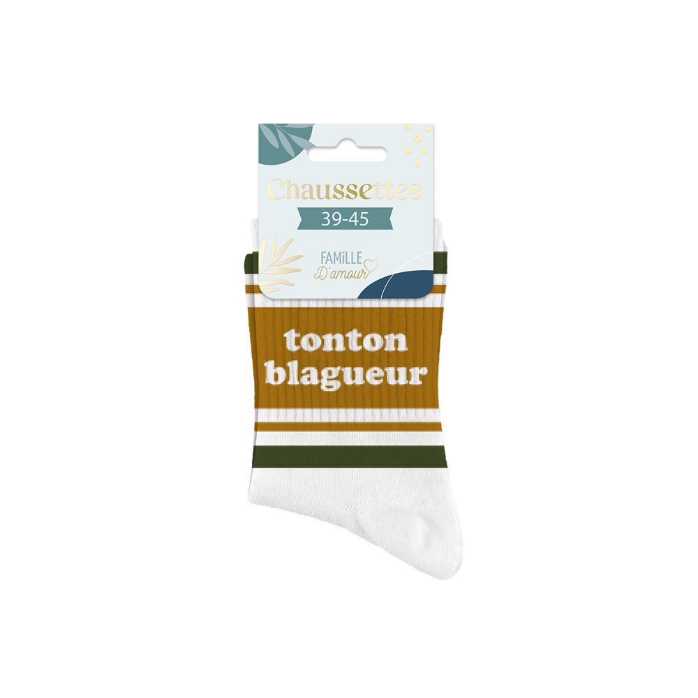 Chaussettes humoristiques: Tonton blagueur