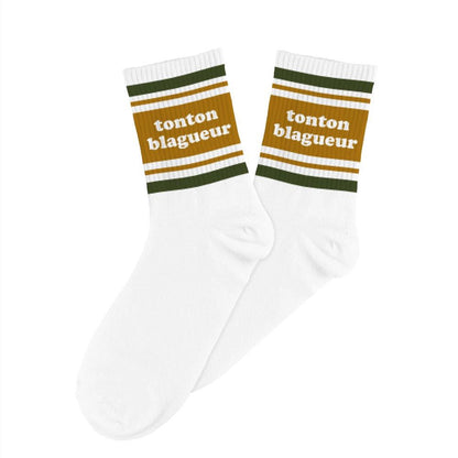 Chaussettes humoristiques: Tonton blagueur