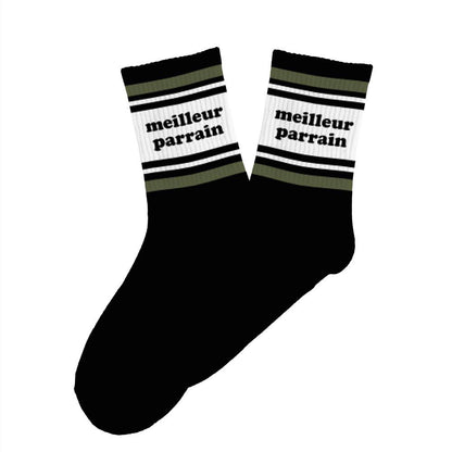 Chaussettes humoristiques: Meilleur parrain
