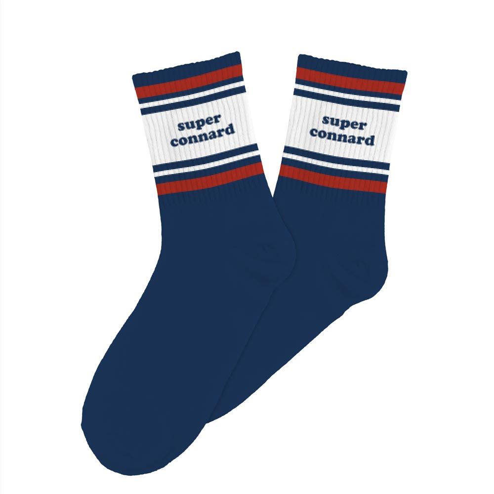 Chaussettes humoristiques: Super connard