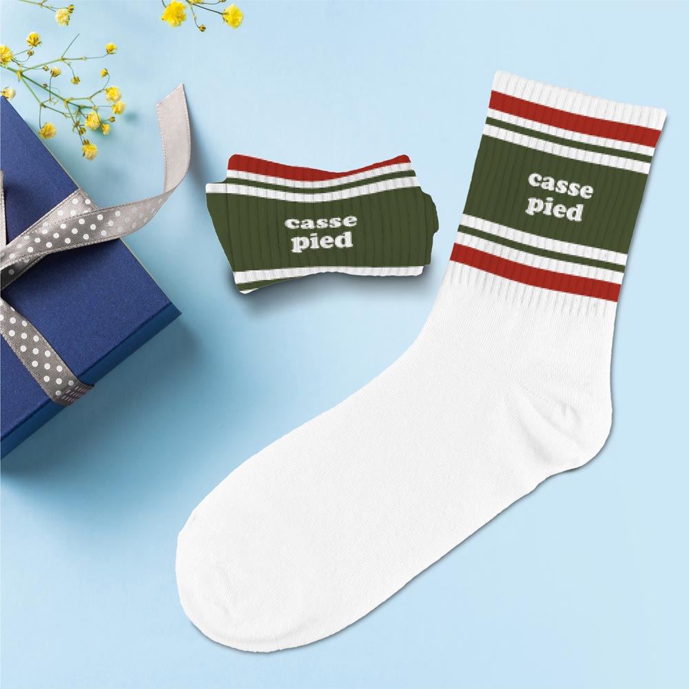 Chaussettes humoristiques: Casse pied