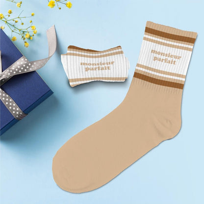 Chaussettes humoristiques: Monsieur parfait