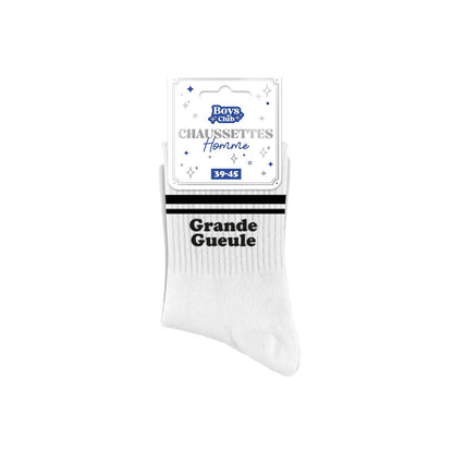 Chaussettes humoristiques: Grande gueule