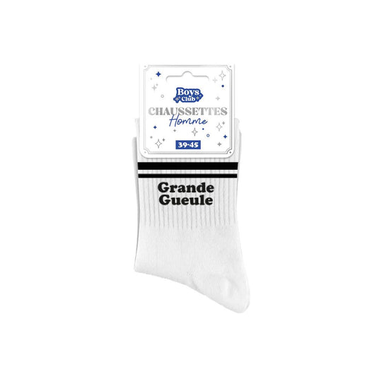 Chaussettes humoristiques: Grande gueule