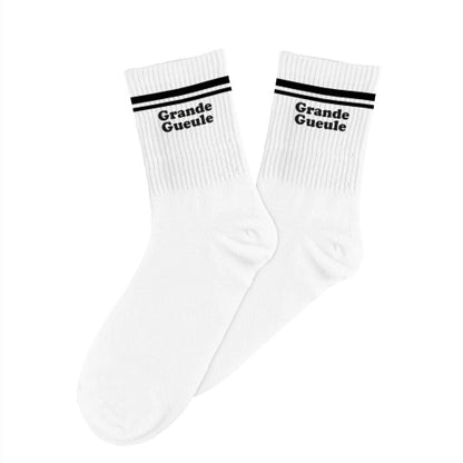 Chaussettes humoristiques: Grande gueule