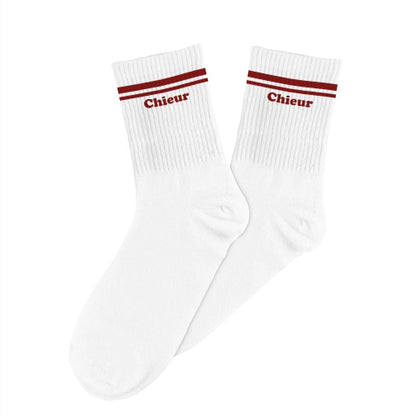 Chaussettes humoristiques: Chieur
