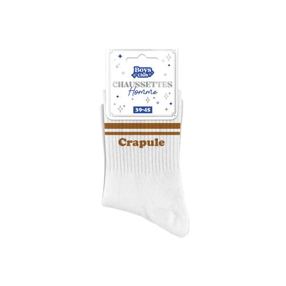 Chaussettes humoristiques: Crapule
