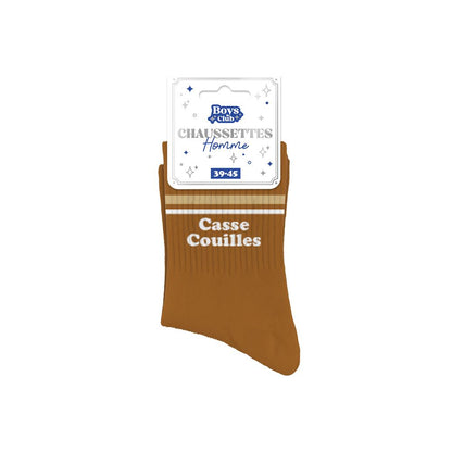 Chaussettes humoristiques: Casse couilles