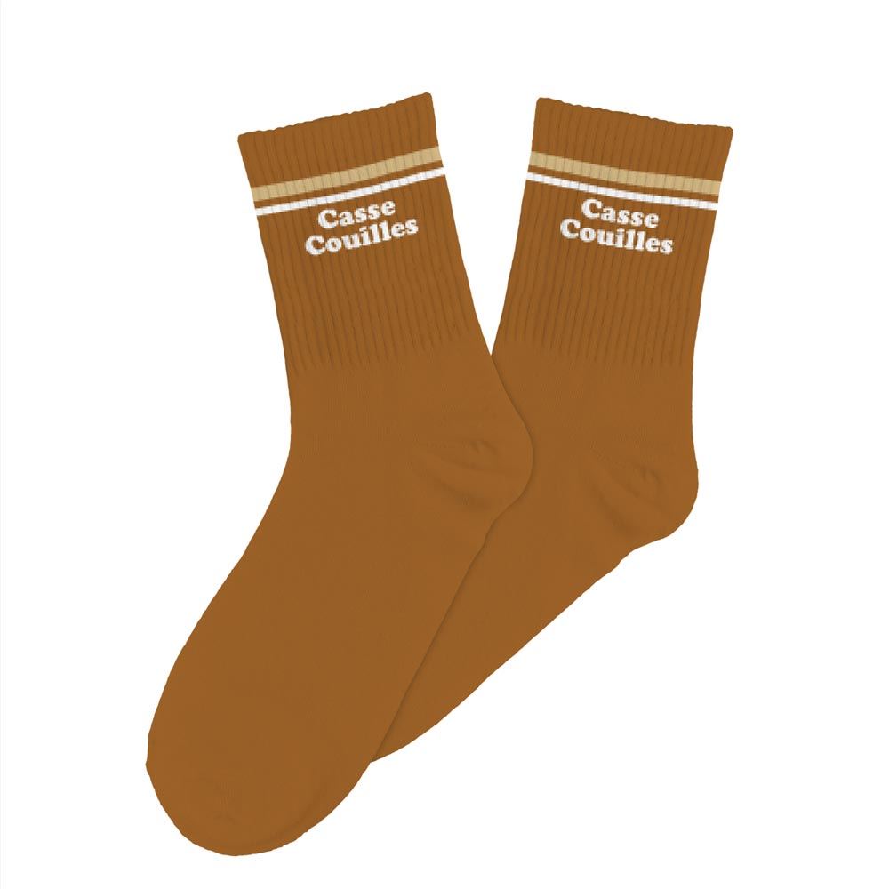 Chaussettes humoristiques: Casse couilles