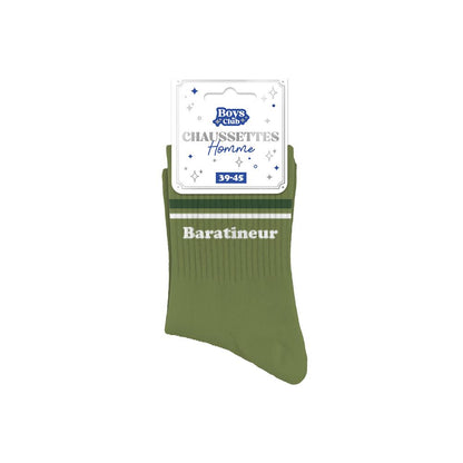 Chaussettes humoristiques: Baratineur