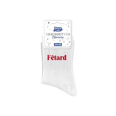 Chaussettes humoristiques: Fêtard