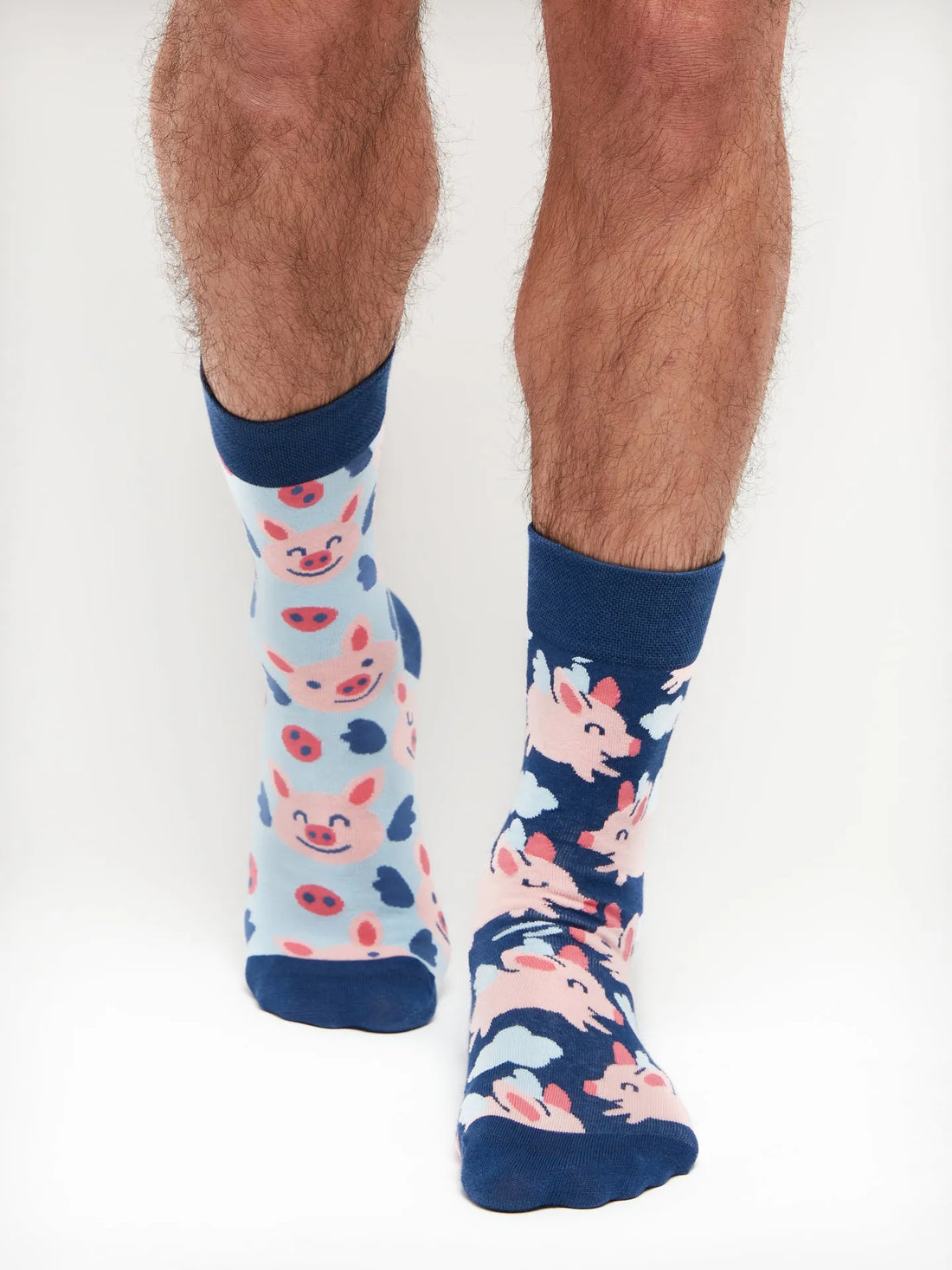 Chaussettes à motifs: Cochons volants