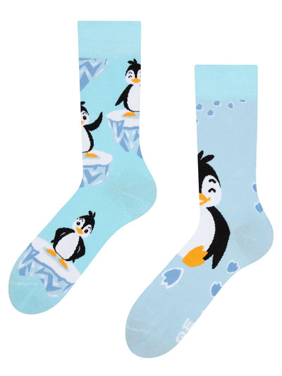 Chaussettes à motifs: Pingouins joyeux
