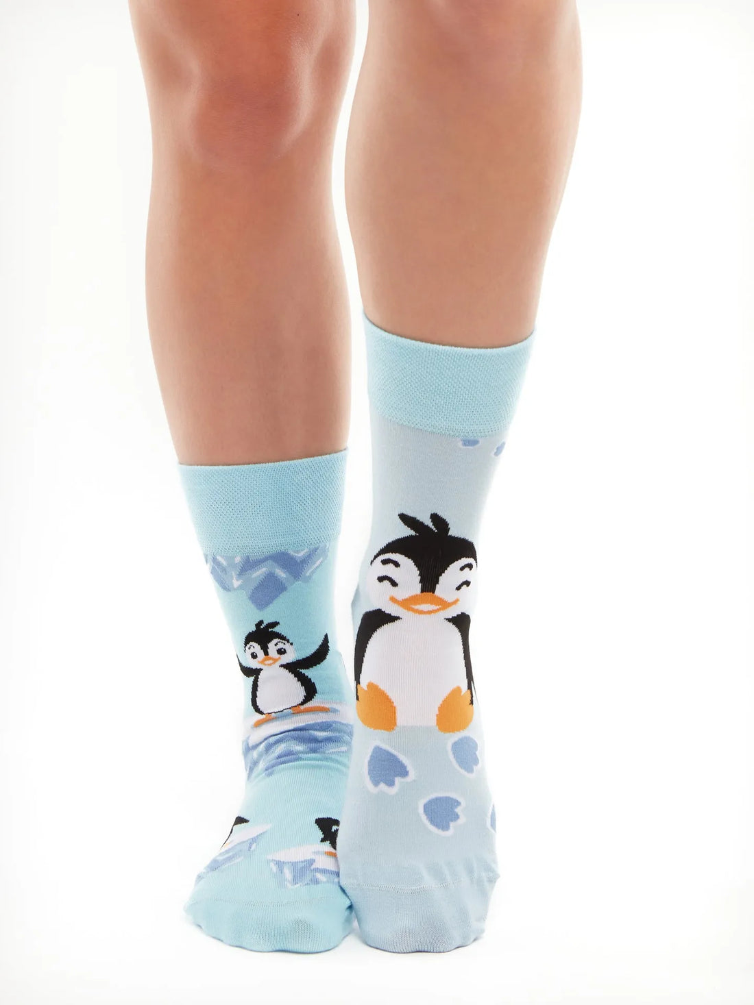 Chaussettes à motifs: Pingouins joyeux