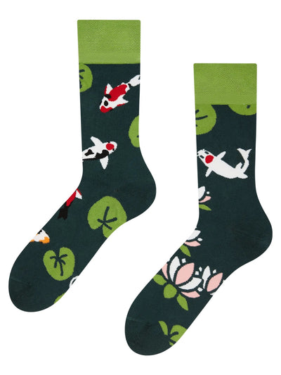 Chaussettes bambou: Carpe Koï