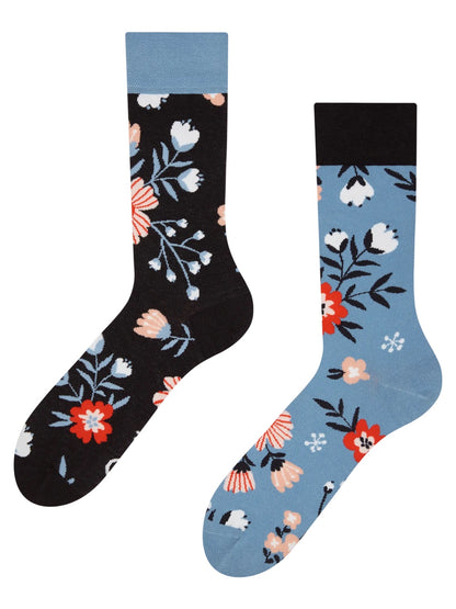 Chaussettes à motifs: Thème floral